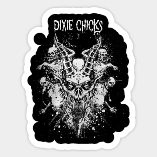 Dragon Skull Play Chicks Sticker